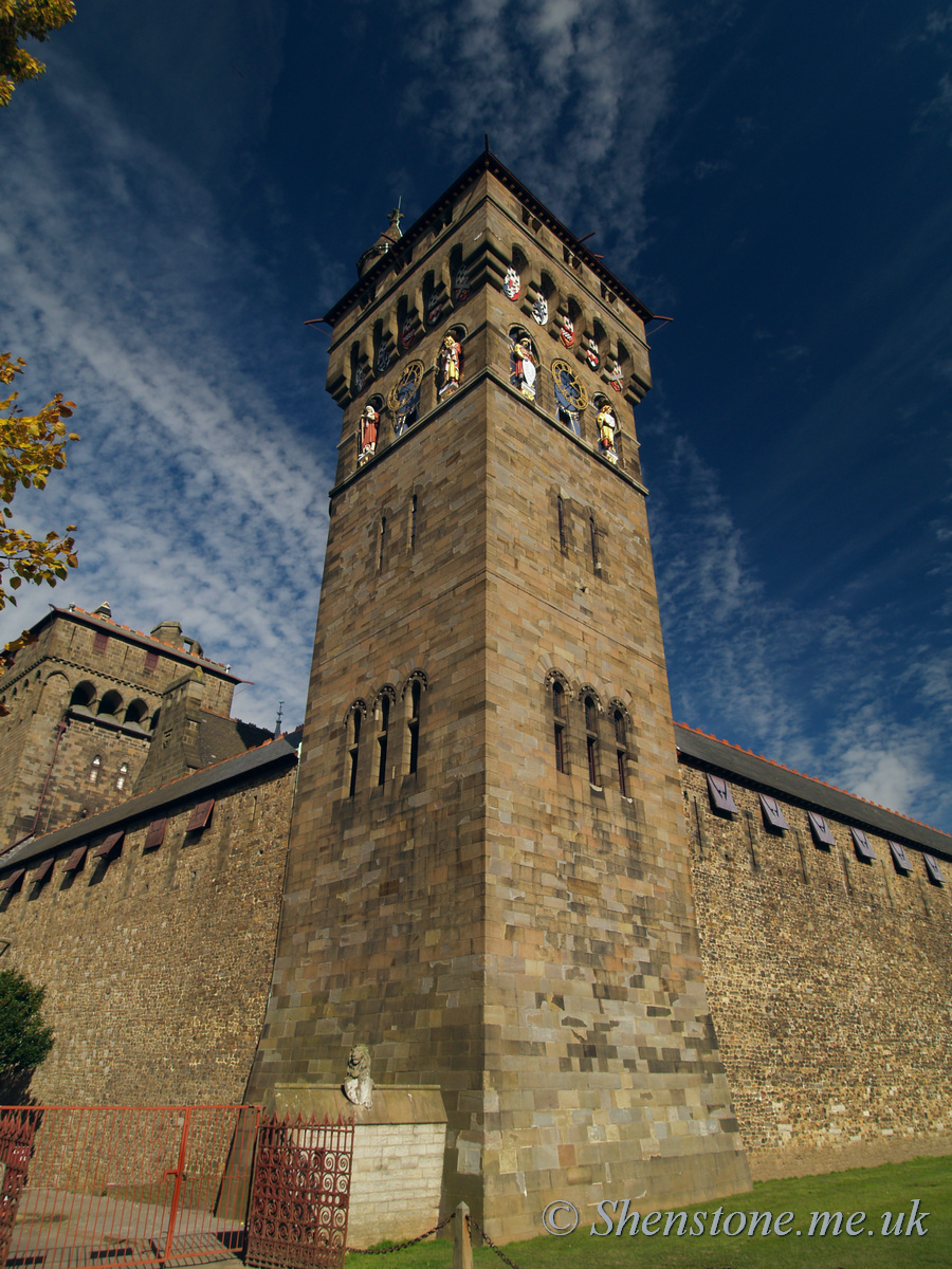 Cardiff Castle Clock Tower