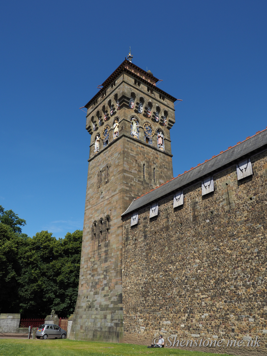 Cardiff Castle Clock Tower