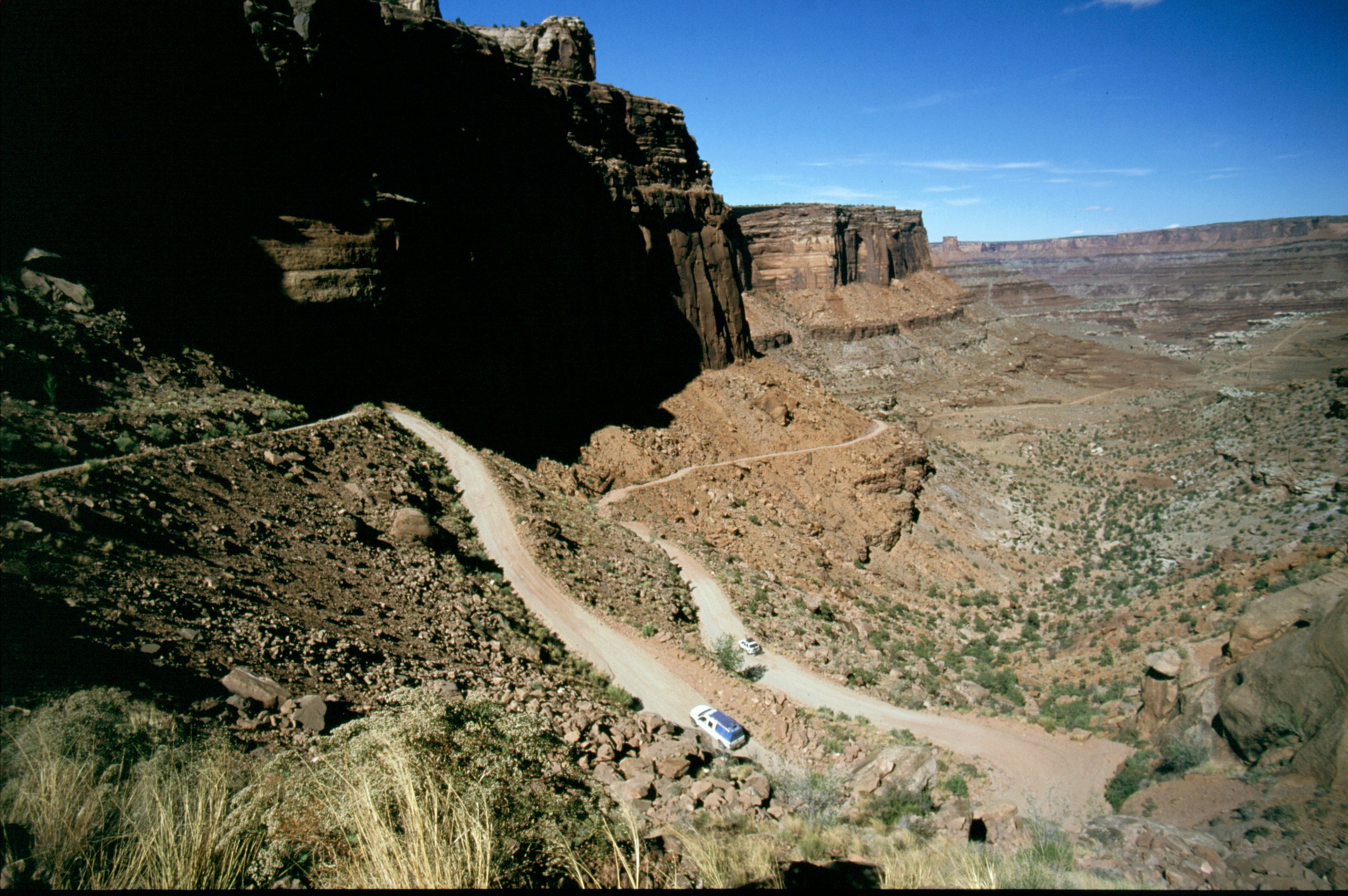 Shafer Trail, Islands in the Sky Area, Canyonlands National Park, Utah, USA, USA