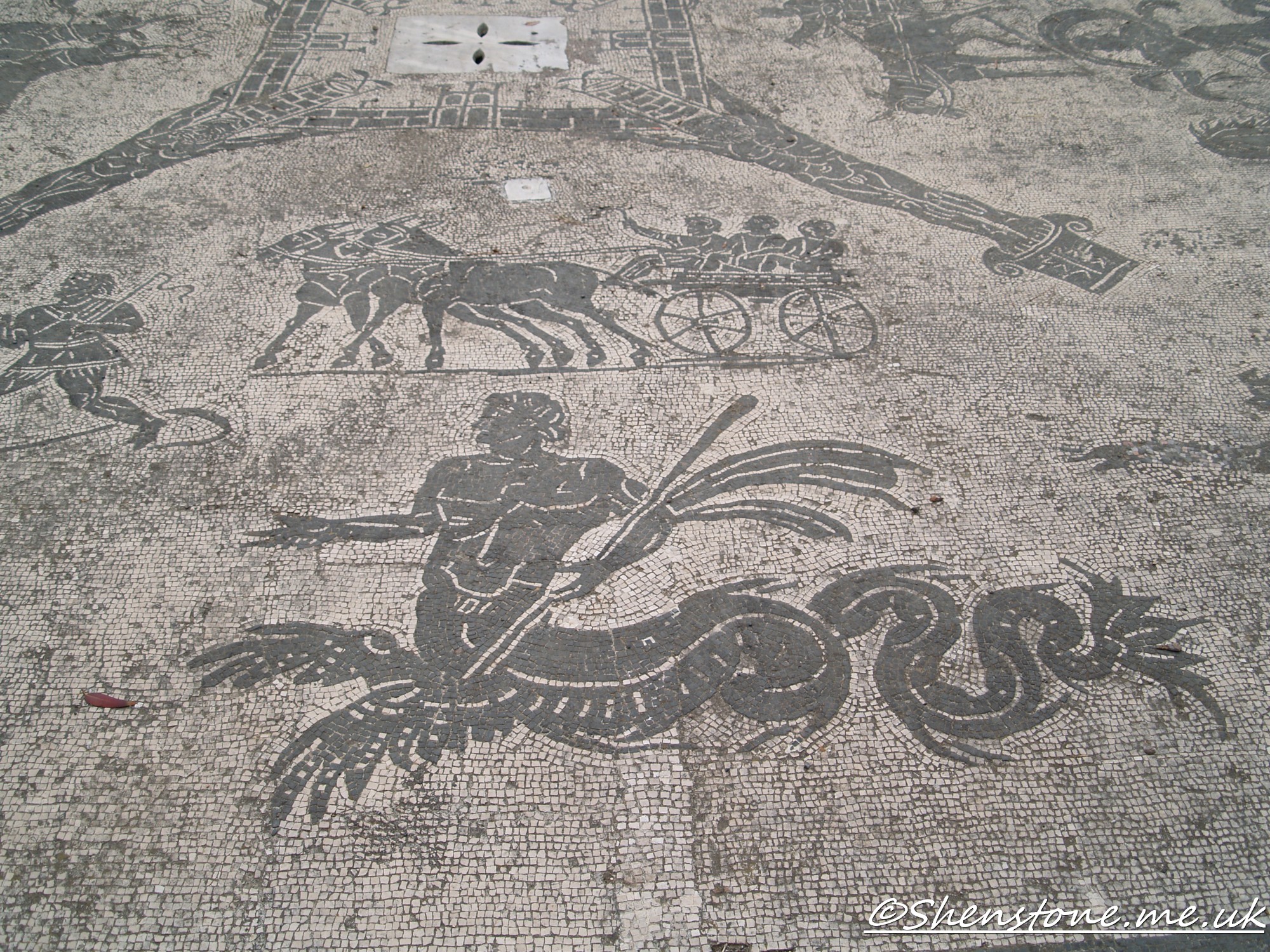 Mosaic, Ostia Antica, Italy