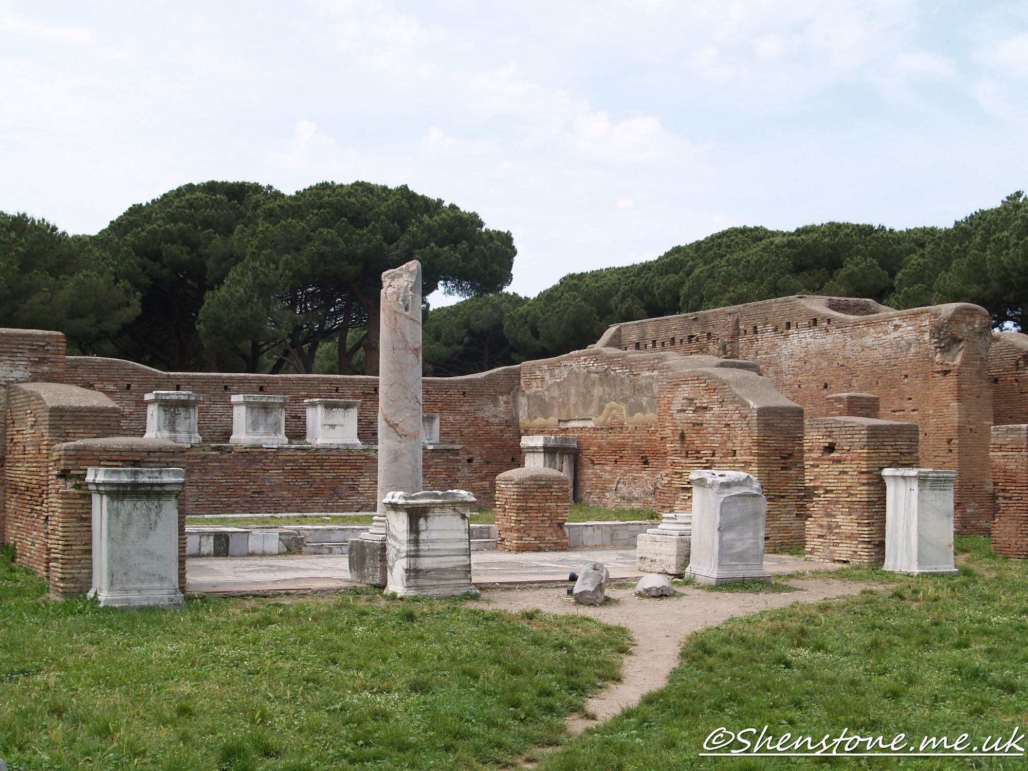 Streets, Ostia Antica, Italy