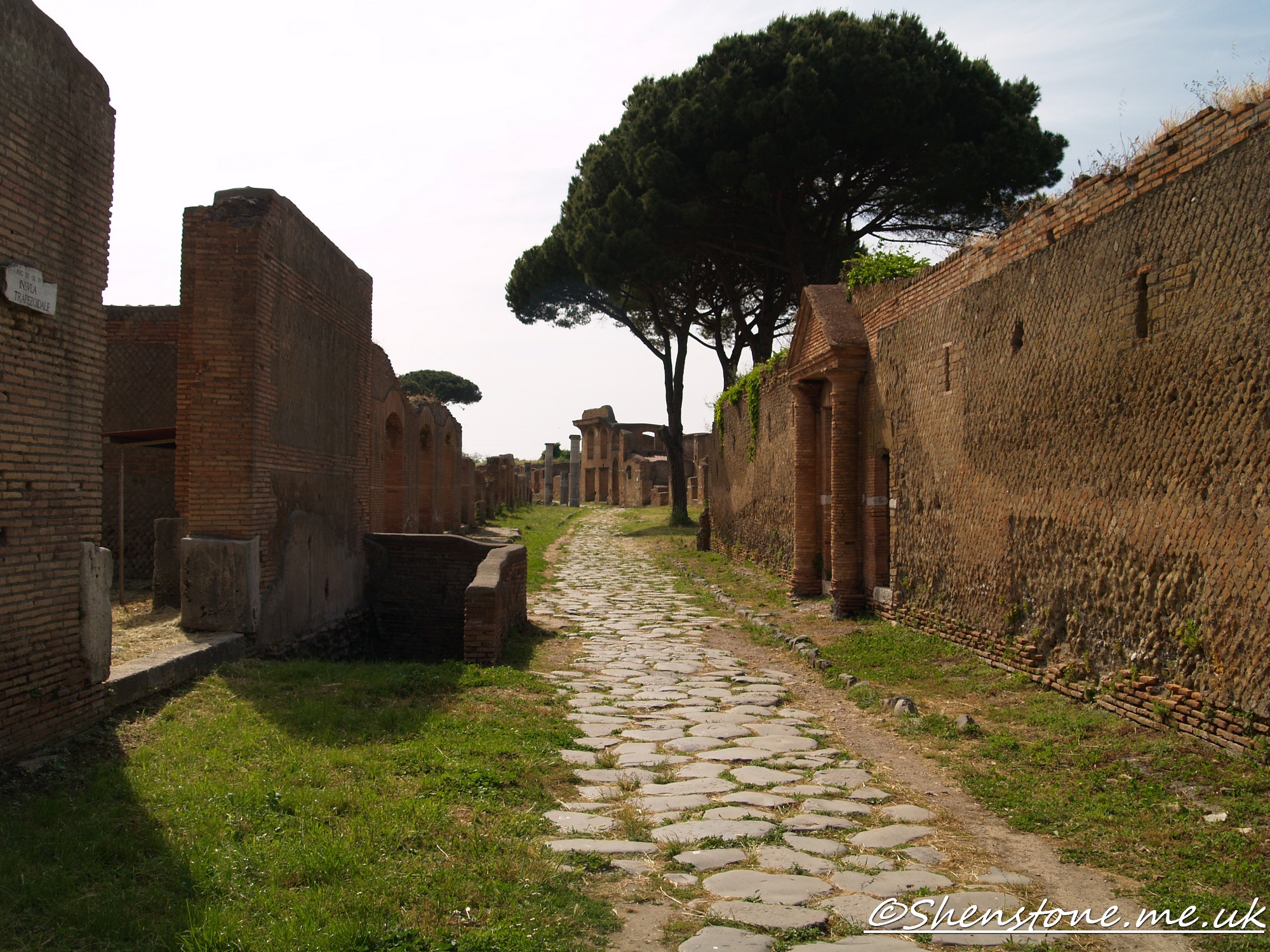 Streets elephant, Ostia Antica, Italy