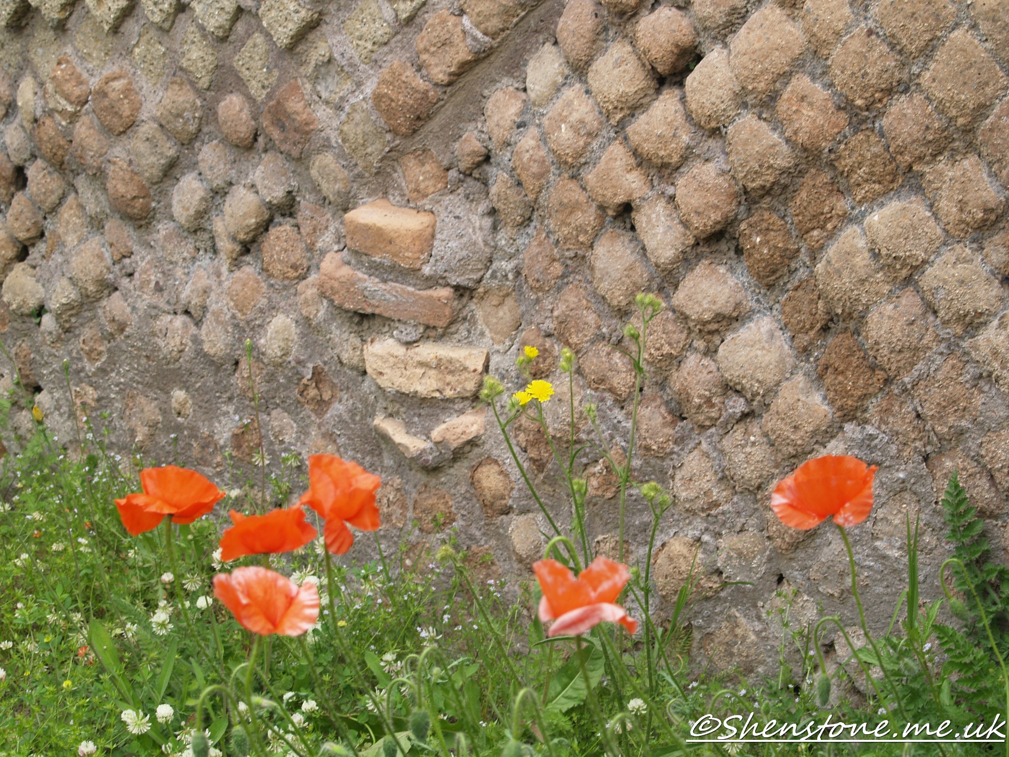 Walls, Ostia Antica, Italy