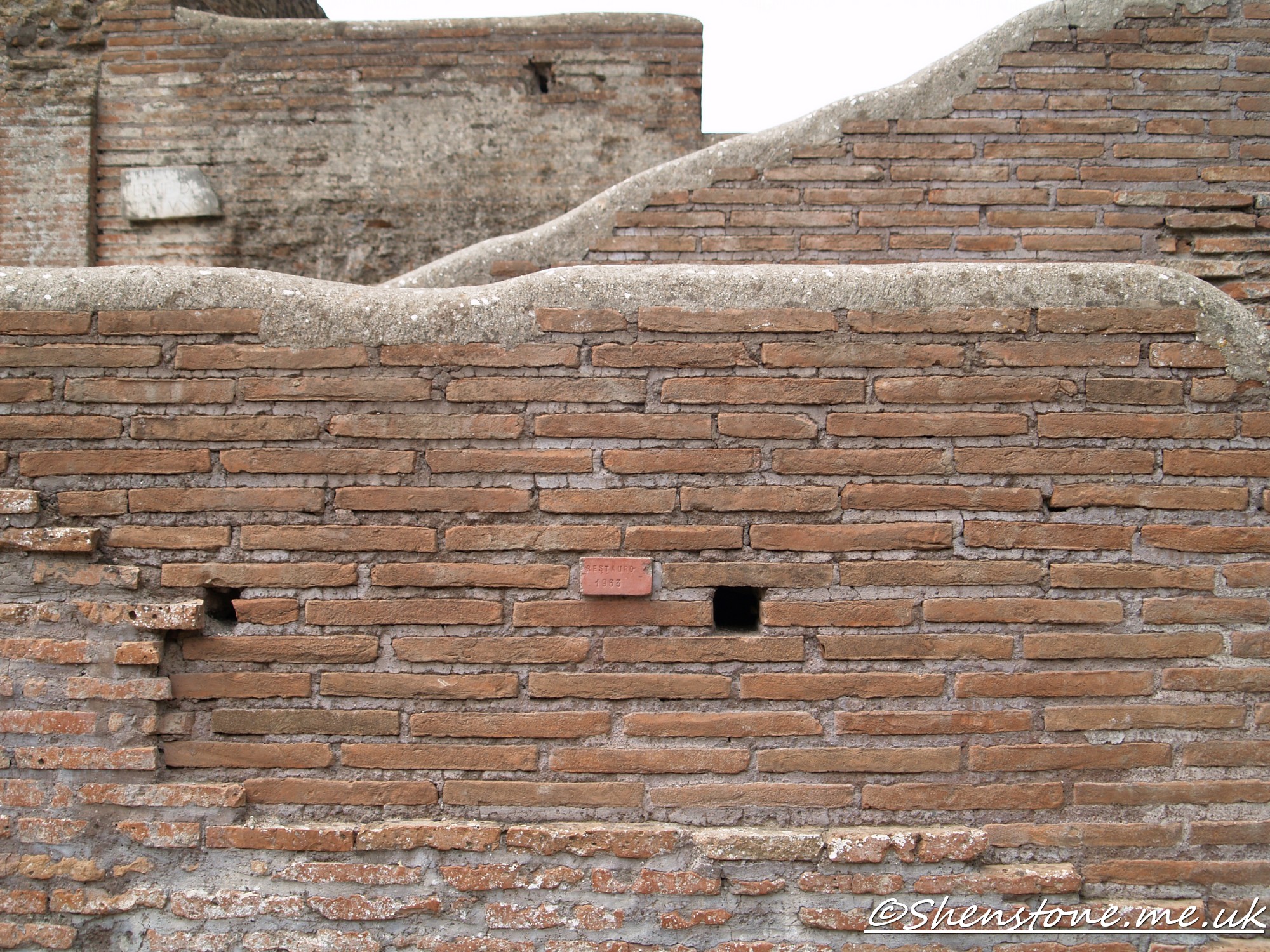Walls, Ostia Antica, Italy