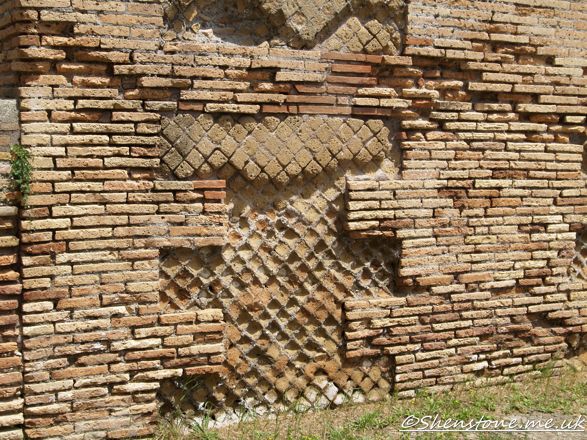 Walls, Ostia Antica, Italy