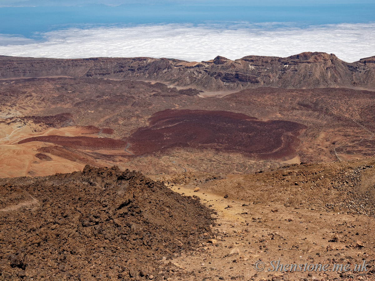 Las Canadas caldera: The devil's cauldron