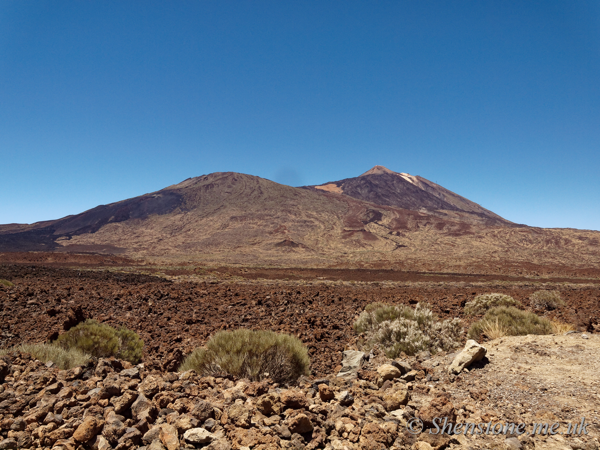 Pico Viejo and Mount Teide