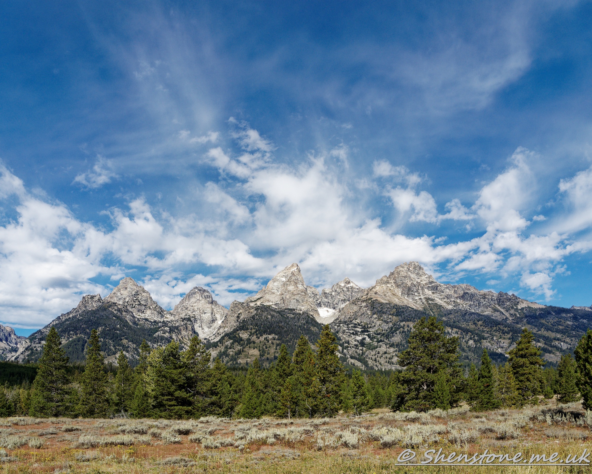 Teton National Park and Range, Wyoming, USA