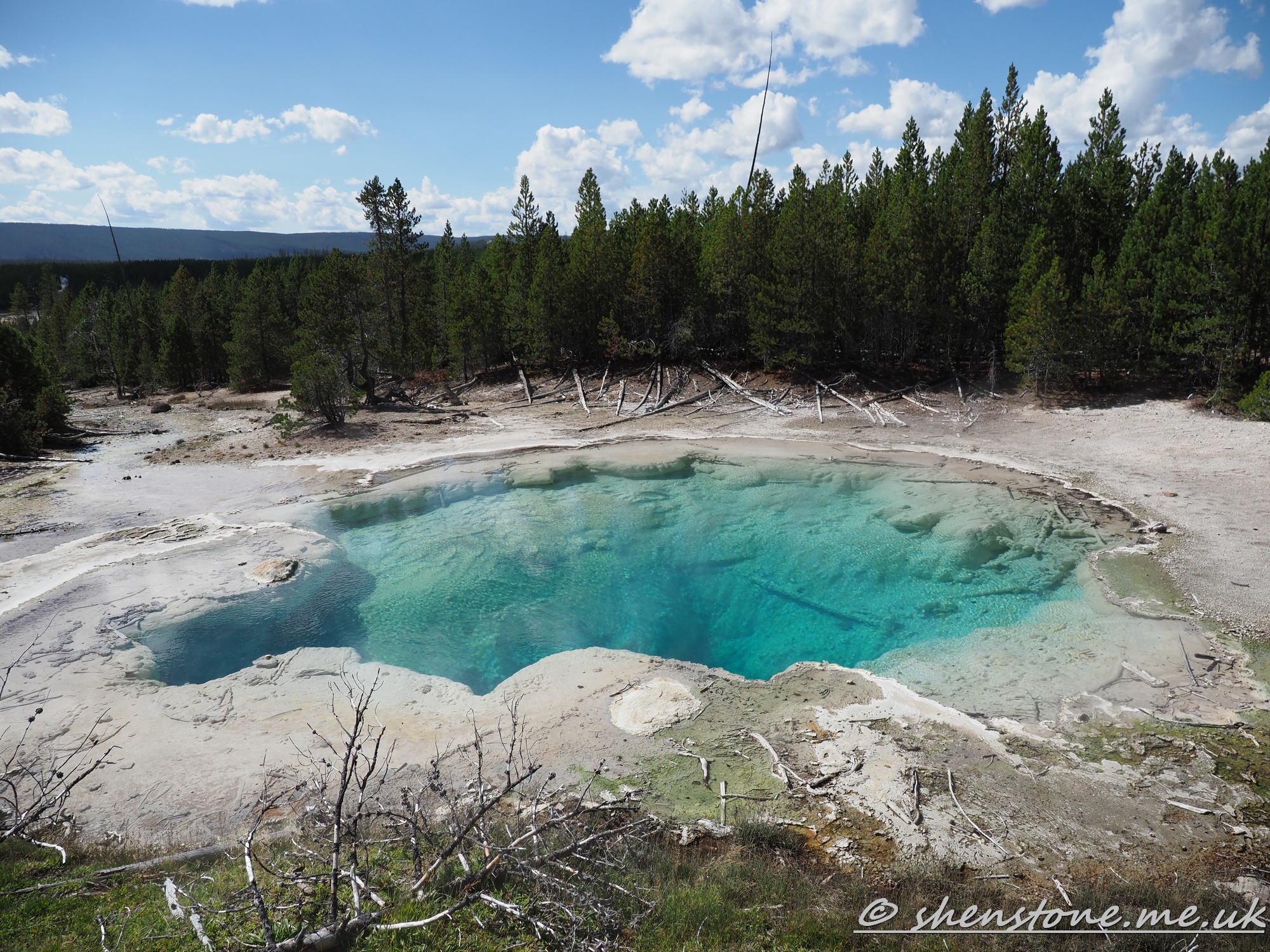 Norris Geyser Basin, Yellowstone National Park, Wyoming, USA