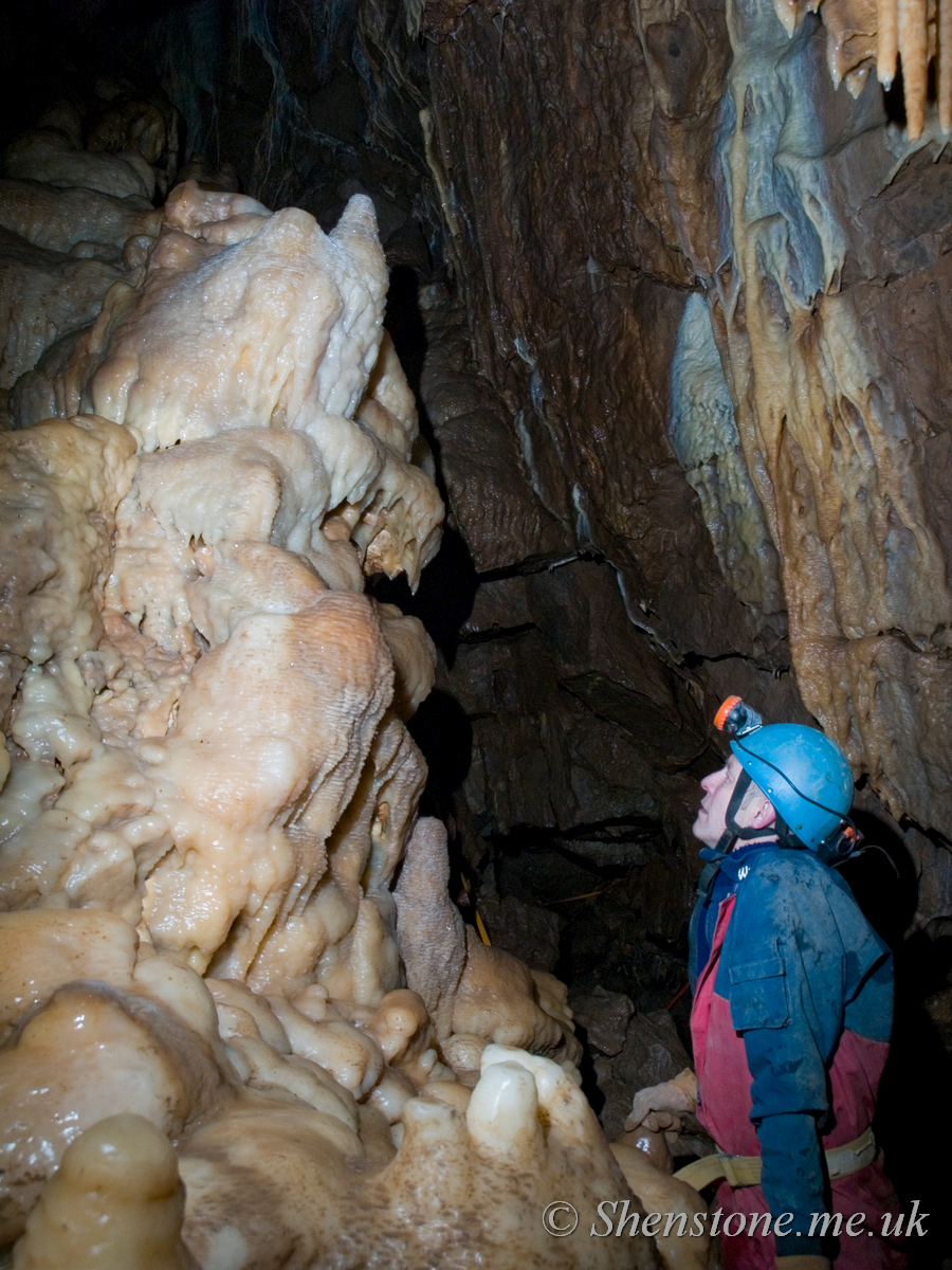 Shatter Cave, Fairly Cave Quarry, Somerset, UK