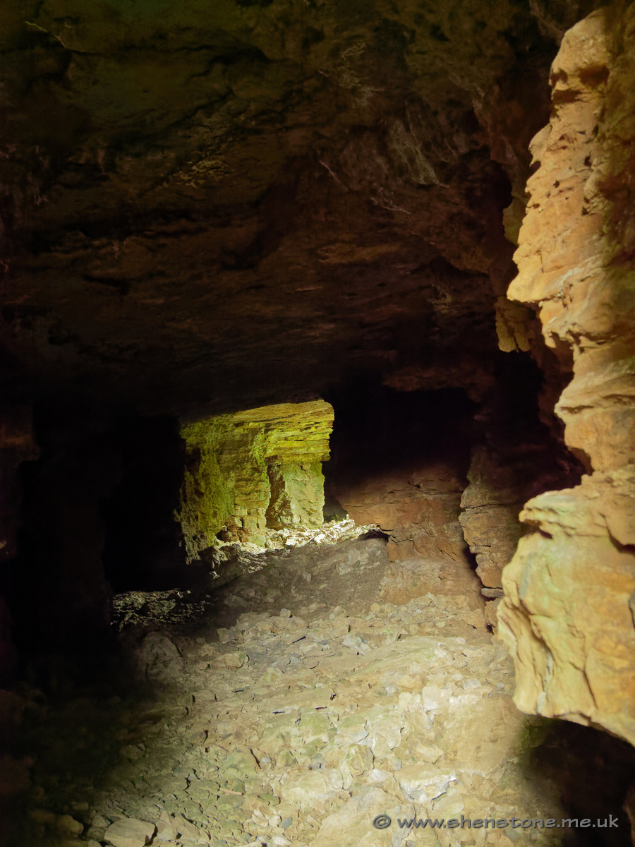 Pillar and Stall in Wenlock Limestone