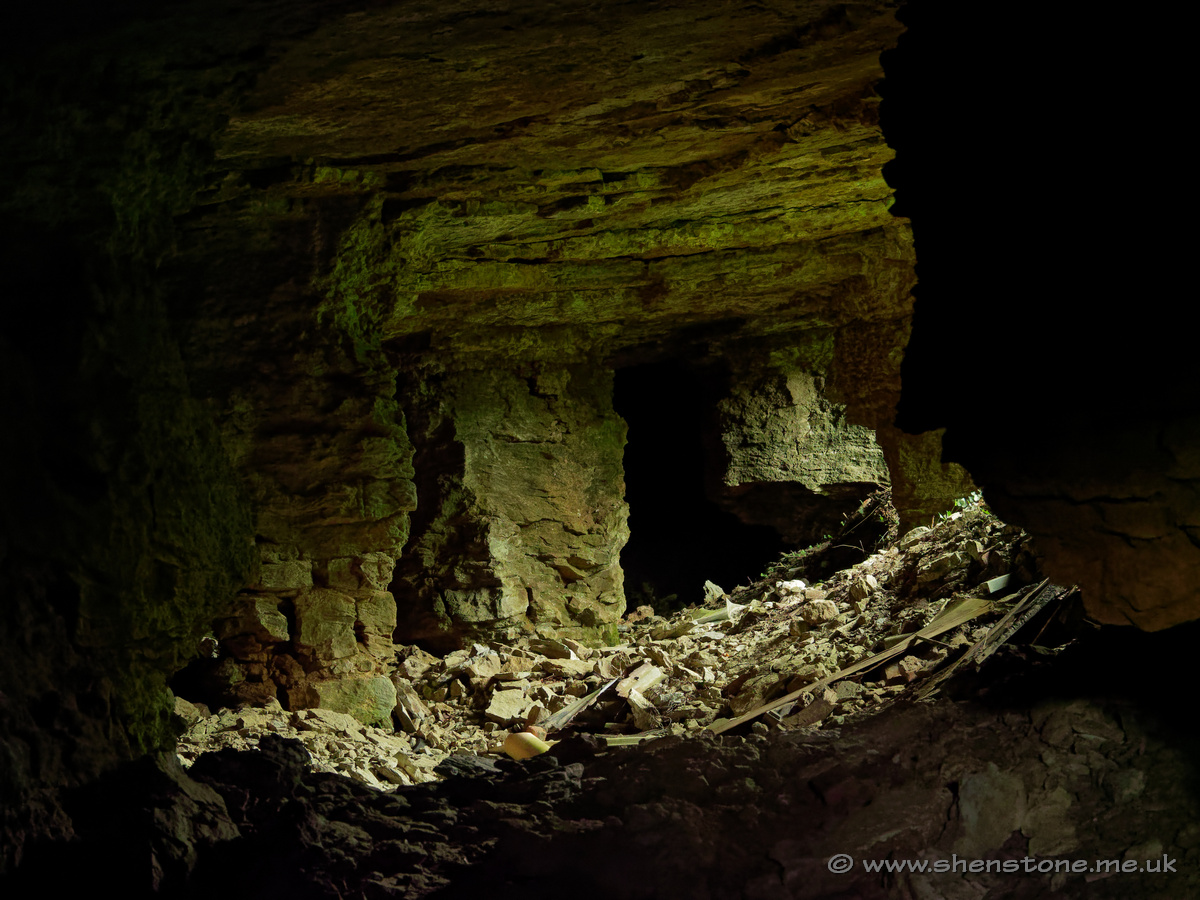 Pillar and Stall in Wenlock Limestone