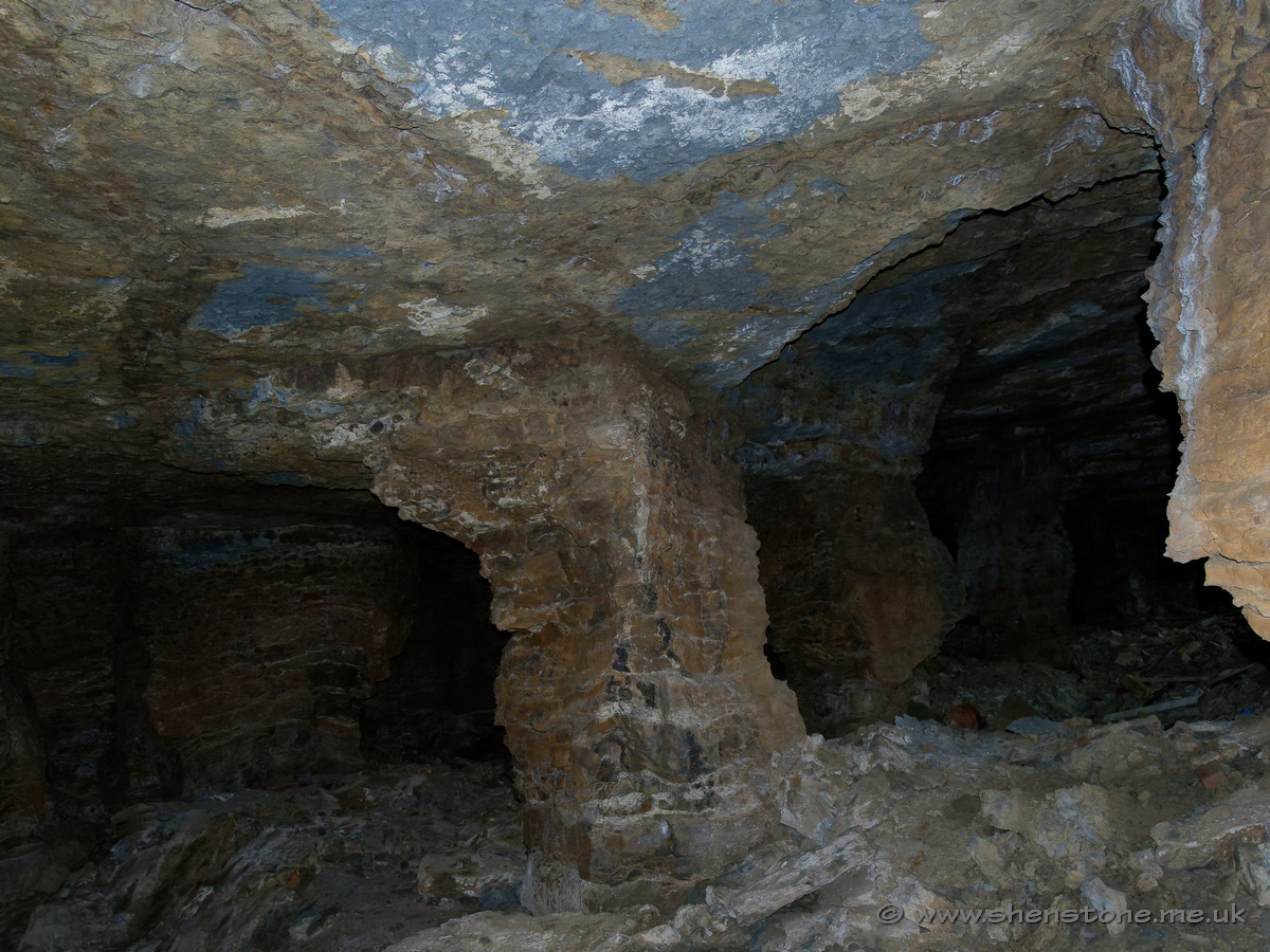 Pillar and Stall in Wenlock Limestone